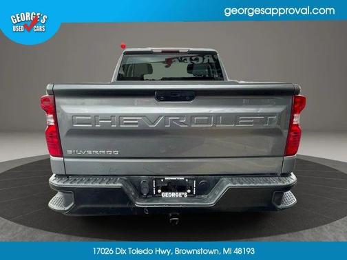 Gray 2021 Chevrolet Silverado 1500 WT