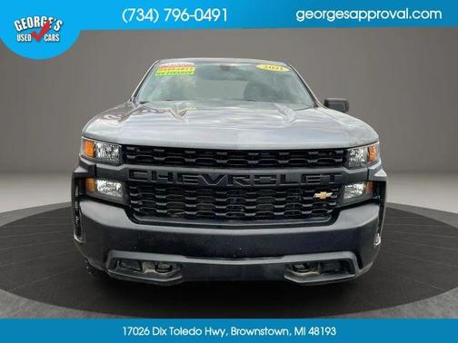 Gray 2021 Chevrolet Silverado 1500 WT