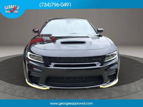Pitch Black 2022 Dodge Charger SRT Hellcat Widebody