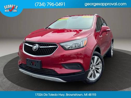 Red 2019 Buick Encore Preferred