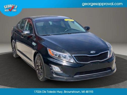Black 2014 Kia Optima Hybrid LX