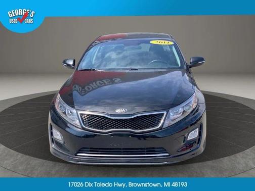 Black 2014 Kia Optima Hybrid LX
