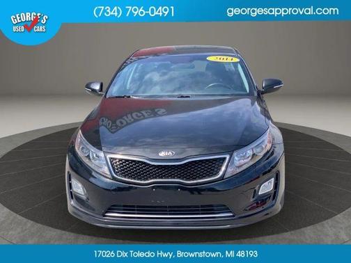 Black 2014 Kia Optima Hybrid LX