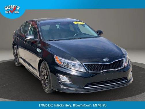 Black 2014 Kia Optima Hybrid LX