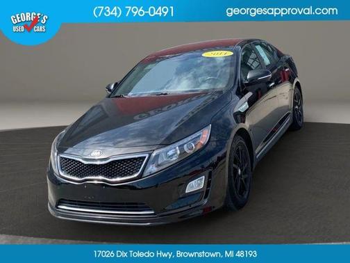 Black 2014 Kia Optima Hybrid LX