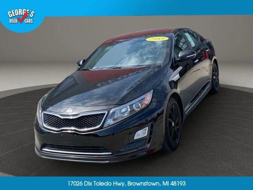 Black 2014 Kia Optima Hybrid LX