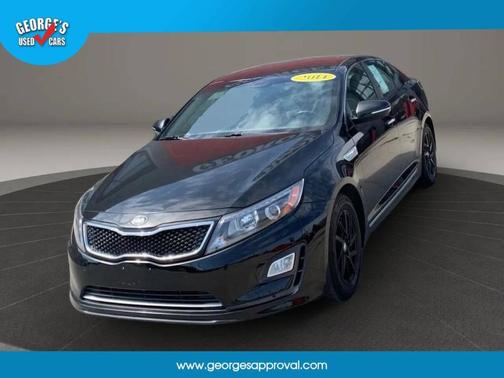 Black 2014 Kia Optima Hybrid LX