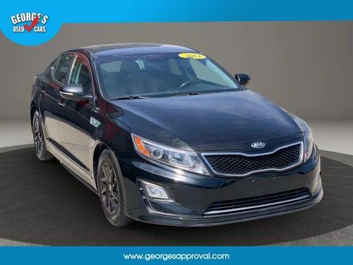 Black 2014 Kia Optima Hybrid LX