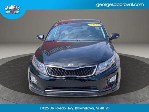 Black 2014 Kia Optima Hybrid LX