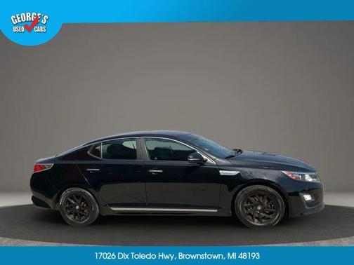 Black 2014 Kia Optima Hybrid LX