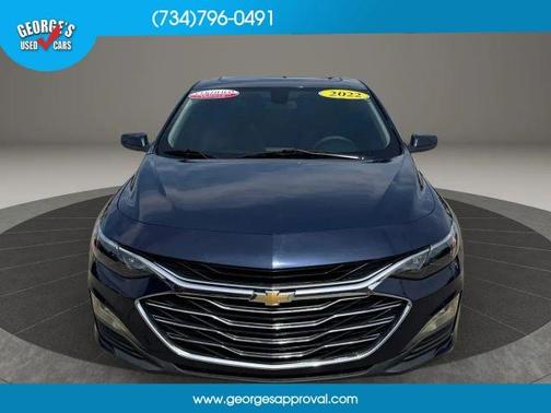 Blue 2022 Chevrolet Malibu LT