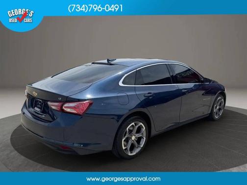 Blue 2022 Chevrolet Malibu LT