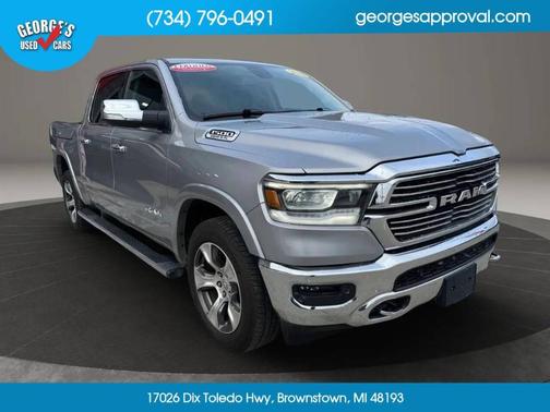 Silver 2020 RAM 1500 Laramie