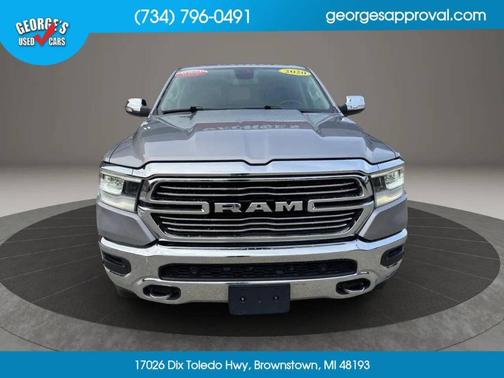Silver 2020 RAM 1500 Laramie