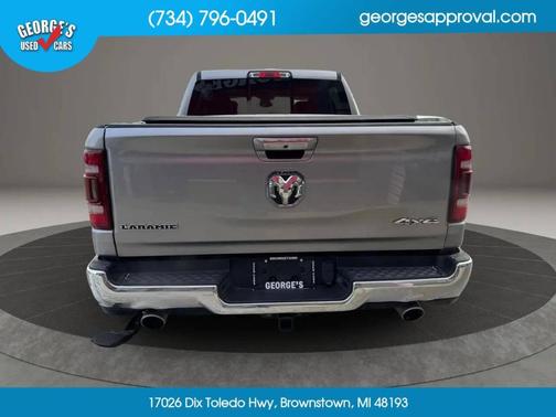 Silver 2020 RAM 1500 Laramie