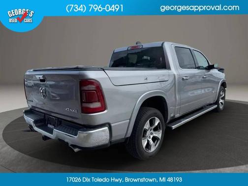 Silver 2020 RAM 1500 Laramie