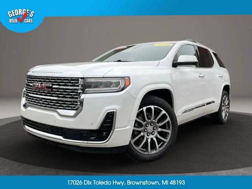 White 2022 GMC Acadia Denali