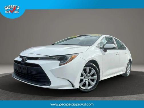 White 2023 Toyota Corolla LE
