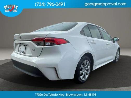 White 2023 Toyota Corolla LE