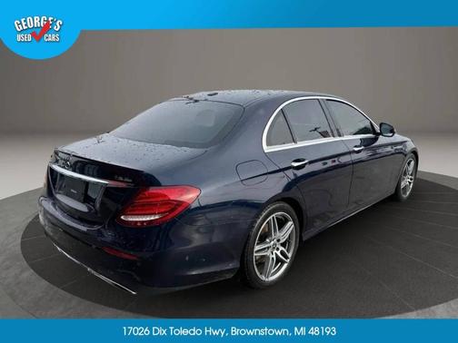 Blue 2018 Mercedes-Benz E-Class E 300