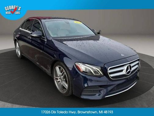 Blue 2018 Mercedes-Benz E-Class E 300