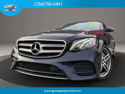 Blue 2018 Mercedes-Benz E-Class E 300