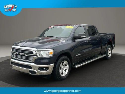 Blue 2021 RAM 1500 Big Horn