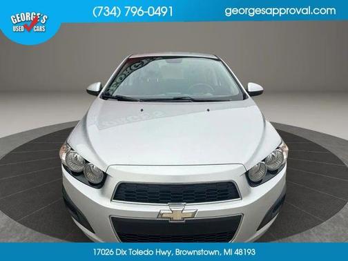 Silver 2012 Chevrolet Sonic LT