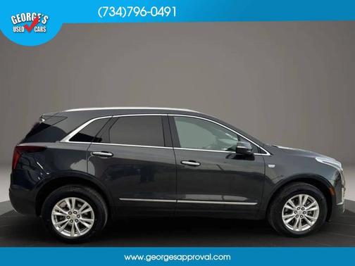 Blue 2021 Cadillac XT5 Luxury