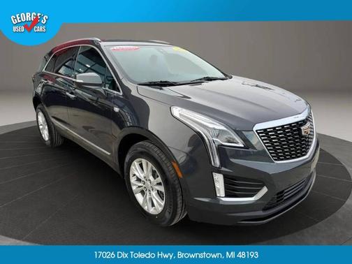 Blue 2021 Cadillac XT5 Luxury