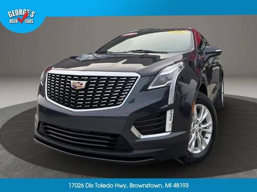 Blue 2021 Cadillac XT5 Luxury