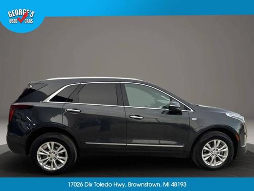 Blue 2021 Cadillac XT5 Luxury