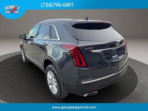 Blue 2021 Cadillac XT5 Luxury