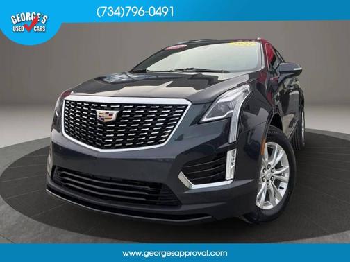 Blue 2021 Cadillac XT5 Luxury