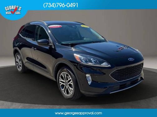 Black 2020 Ford Escape SEL