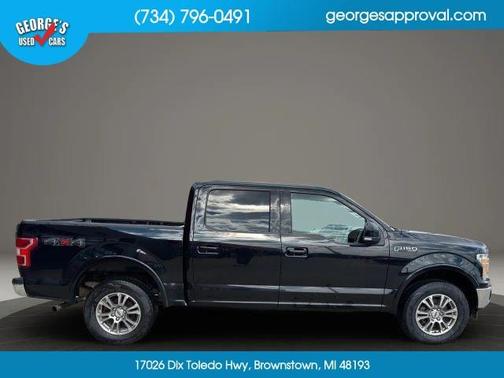Black 2018 Ford F-150 Lariat