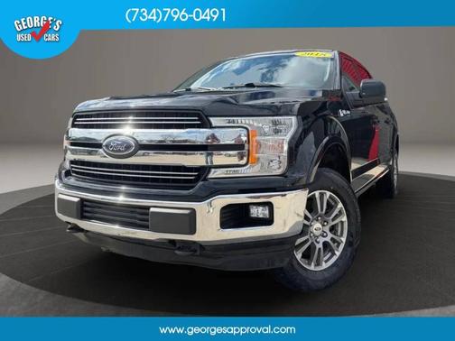 Black 2018 Ford F-150 Lariat