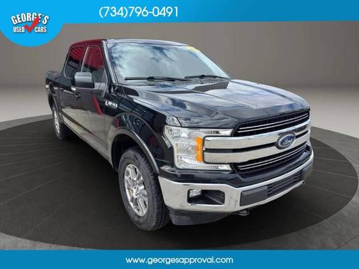Black 2018 Ford F-150 Lariat