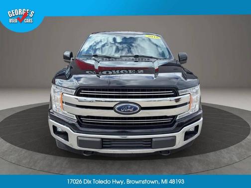 Black 2018 Ford F-150 Lariat