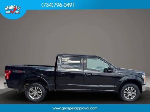 Black 2018 Ford F-150 Lariat
