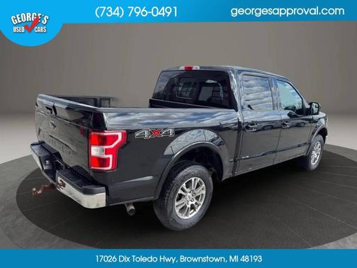 Black 2018 Ford F-150 Lariat