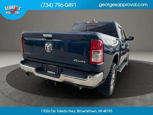 Blue 2020 RAM 1500 Big Horn