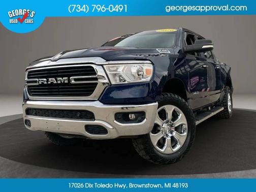 Blue 2020 RAM 1500 Big Horn