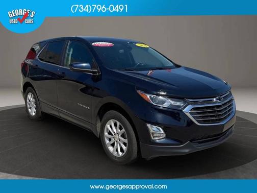 Blue 2021 Chevrolet Equinox 1LT