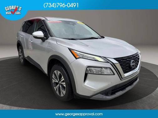Silver 2022 Nissan Rogue SV