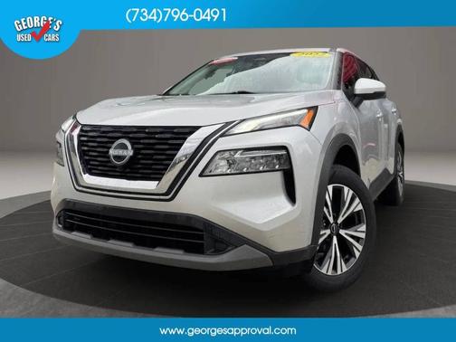 Silver 2022 Nissan Rogue SV