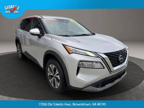 Silver 2022 Nissan Rogue SV
