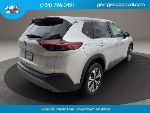 Silver 2022 Nissan Rogue SV