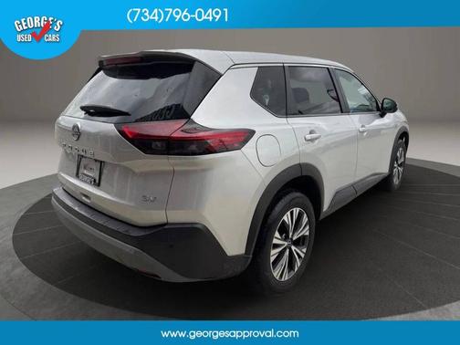 Silver 2022 Nissan Rogue SV