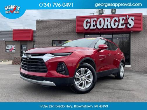 Red 2022 Chevrolet Blazer 2LT